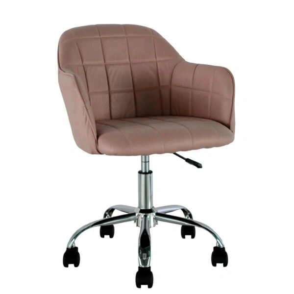 Πολυθρόνα Γραφείου  ARETI Σάπιο Μήλο Ύφασμα 55x57x77-87cm