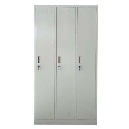 Φοριαμός  ELVEN Ανοιχτό Γκρι Μέταλλο 38x45x185cm