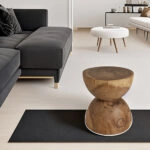 Artekko Munggur Ξύλινο Βοηθητικό Τραπεζι (Σκαμπό) σε Φυσική Απόχρωση (40x40x50)cm