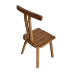 Artekko Munggur Ξύλινη Καρέκλα σε Φυσική Απόχρωση (53x45x93)cm