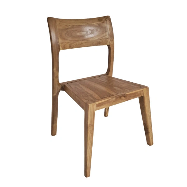 Artekko Munggur Ξύλινη Καρέκλα σε Φυσική Απόχρωση (46x45x80)cm