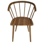 Artekko Munggur Ξύλινη Καρέκλα σε Φυσική Απόχρωση (58x55x86)cm