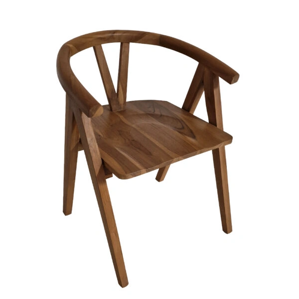 Artekko Munggur Ξύλινη Καρέκλα σε Φυσική Απόχρωση (55x50x72)cm