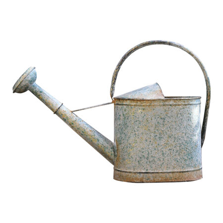 Artekko Watering Can Γκρι Μεταλλικό Διακοσμητικό Ποτιστήρι με Οξείδωση (50x14x33)cm