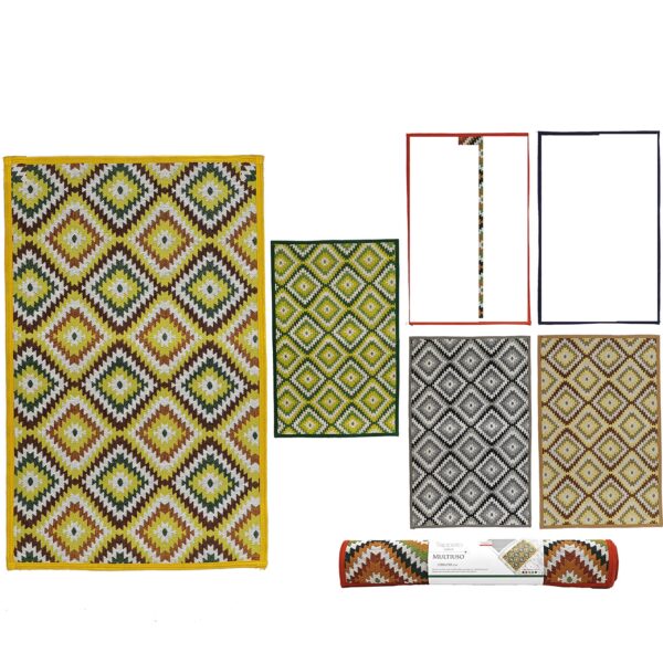 Χαλάκι Gobelin Πολύχρωμο Πολυεστέρας/Βαμβάκι 50x110cm Σε 6 Σχέδια