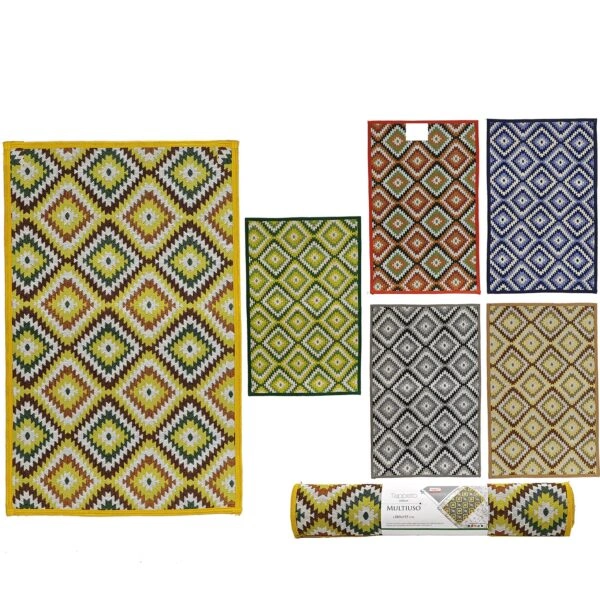 Χαλί Gobelin  Πολύχρωμο Πολυεστέρας/Βαμβάκι 55x180cm Σε 6 Σχέδια