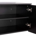 ΕΠΙΠΛΟ ΕΙΣΟΔΟΥ ΜΕ ΚΑΘΡΕΠΤΗ MYLES HM18080.02 ΜΕΛΑΜΙΝΗ ΣΟΝΑΜΑ-ΜΑΥΡΟ 100x37.1x199.5Υεκ