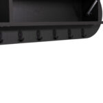 ΚΡΕΜΑΣΤΡΑ ΕΙΣΟΔΟΥ & ΚΛΕΙΣΤΟ ΡΑΦΙ STOR HM18078.03 ΜΕΛΑΜΙΝΗ ΣΚΟΥΡΟ ΓΚΡΙ 84x12x28.6Υεκ