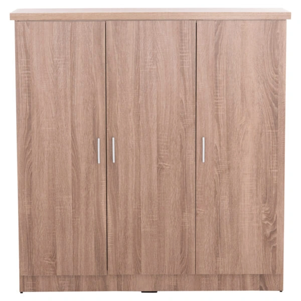 ΝΤΟΥΛΑΠΑ 3ΦΥΛΛΗ ΜΕ ΡΑΦΙΑ FUENTO HM2482.01 SONAMA OAK ΜΕΛΑΜΙΝΗ 120-116x40x123,5Υεκ.