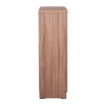 ΝΤΟΥΛΑΠΑ 3ΦΥΛΛΗ ΜΕ ΡΑΦΙΑ FUENTO HM2482.01 SONAMA OAK ΜΕΛΑΜΙΝΗ 120-116x40x123,5Υεκ.
