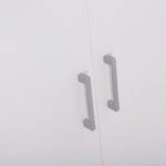 ΝΤΟΥΛΑΠΑ 3ΦΥΛΛΗ ΜΕ ΡΑΦΙΑ FUENTO HM2482.02 ΛΕΥΚΗ ΜΕΛΑΜΙΝΗ 120-116x40x123,5Υεκ.