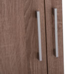 ΝΤΟΥΛΑΠΑ ΜΕ ΚΑΘΡΕΦΤΗ & ΣΥΡΤΑΡΙΑ JARRY HM2485.11 SONAMA OAK ΜΕΛΑΜΙΝΗ 119x48x183Υεκ