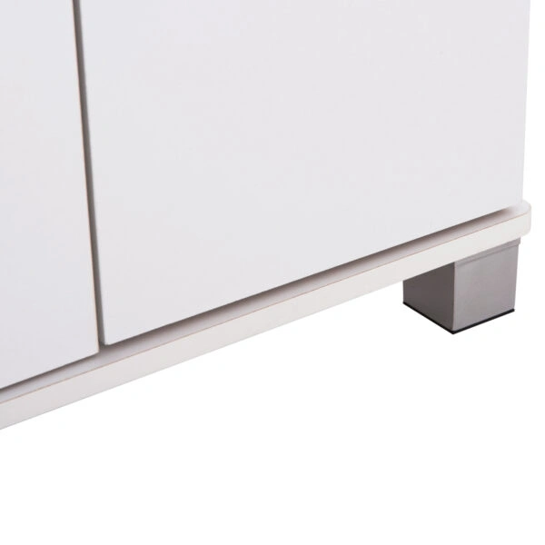 ΠΑΠΟΥΤΣΟΘΗΚΗ-ΝΤΟΥΛΑΠΑ CLUSE HM2403.03 ΜΕΛΑΜΙΝΗ ΛΕΥΚΟ ΧΡΩΜΑ 60Χ36,5Χ186,5Υεκ.