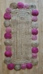 ΧΑΛΙ ΓΙΟΥΤΑ PAVIA PINK - 160cm x 230cm