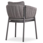 ΠΟΛΥΘΡΟΝΑ ΤΡΑΠΕΖΑΡΙΑΣ SHANKS HM6207.01 ΣΚΟΥΡΟ ΓΚΡΙ ΑΛΟΥΜ. & OLEFIN ΥΦΑΣΜΑ 63x61x75Υεκ