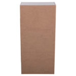 ΡΑΦΙΕΡΑ ΤΟΙΧΟΥ CUBICON HM9941.01 ΛΕΥΚΗ ΜΕΛΑΜΙΝΗ 38,5x23,5x80Υεκ.