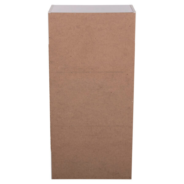 ΡΑΦΙΕΡΑ ΤΟΙΧΟΥ CUBICON HM9941.01 ΛΕΥΚΗ ΜΕΛΑΜΙΝΗ 38,5x23,5x80Υεκ.