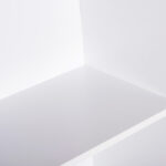 ΡΑΦΙΕΡΑ ΤΟΙΧΟΥ CUBICON HM9941.01 ΛΕΥΚΗ ΜΕΛΑΜΙΝΗ 38,5x23,5x80Υεκ.