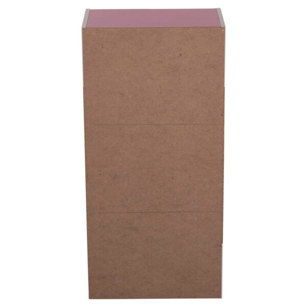 ΡΑΦΙΕΡΑ ΤΟΙΧΟΥ CUBICON HM9941.06 ΡΟΖ-ΛΕΥΚΗ ΜΕΛΑΜΙΝΗ 38,5x23,5x80Υεκ.