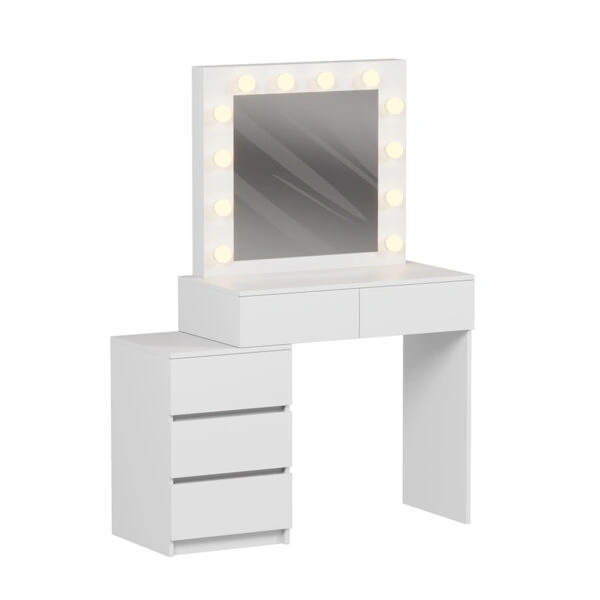 ΤΟΥΑΛΕΤΑ ΜΕ ΦΩΤΙΣΜΟ LED & ΣΥΡΤΑΡΙΑ BEYON HM2500.03 ΜΕΛΑΜΙΝΗ ΣΕ ΛΕΥΚΟ 80x40x140Υεκ.