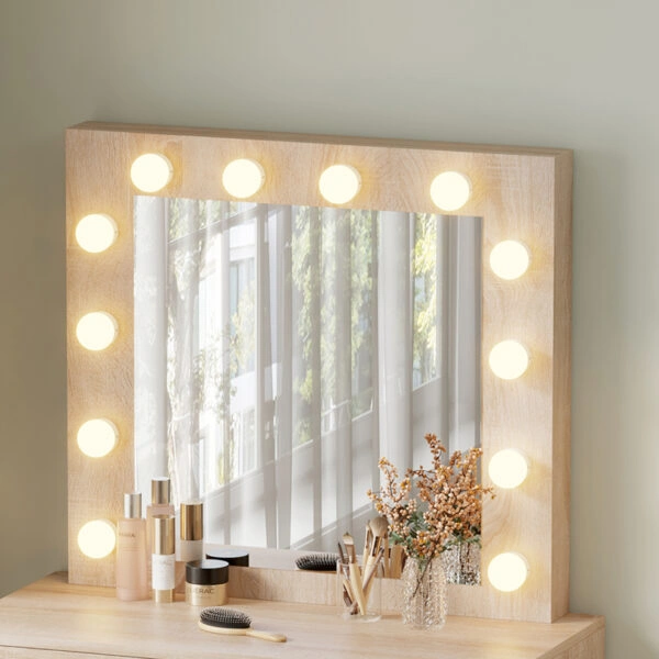 ΤΟΥΑΛΕΤΑ ΜΕ ΦΩΤΙΣΜΟ LED & ΣΥΡΤΑΡΙΑ BEYON HM2500.01 ΜΕΛΑΜΙΝΗ ΣΕ SONAMA 80x40x140Υεκ.