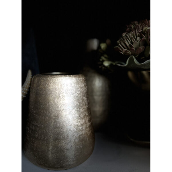 OSCAR ΒΑΖΟ 18x18x18 ΑΛΟΥΜΙΝΙΟ ΣΑΜΠΑΝΙ