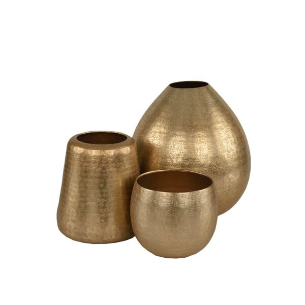 OSCAR ΒΑΖΟ 18x18x18 ΑΛΟΥΜΙΝΙΟ ΣΑΜΠΑΝΙ