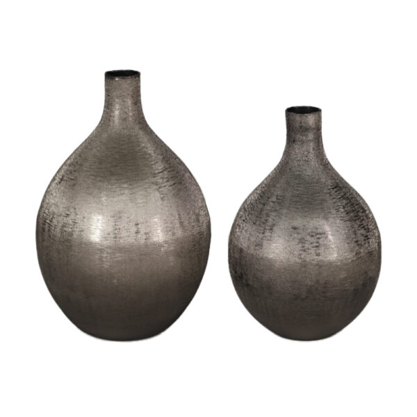 VERGE 1 ΒΑΖΟ 21x21x28 ΑΛΟΥΜΙΝΙΟ SMOKE BLACK