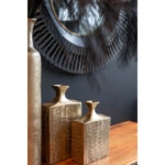 FLASCHE ΒΑΖΟ 19x10x36 ΑΛΟΥΜΙΝΙΟ ΧΡΥΣΟ