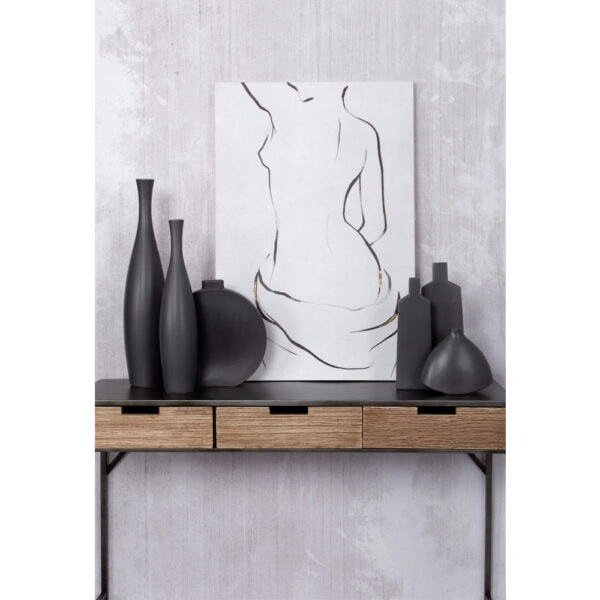 LEI ΒΑΖΟ 12x12x48 ΚΕΡΑΜΙΚΟ ΑΝΘΡΑΚΙ ΜΑΤ