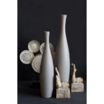 LEI ΒΑΖΟ 14x14x60 ΚΕΡΑΜΙΚΟ ΓΚΡΙ ΜΑΤ