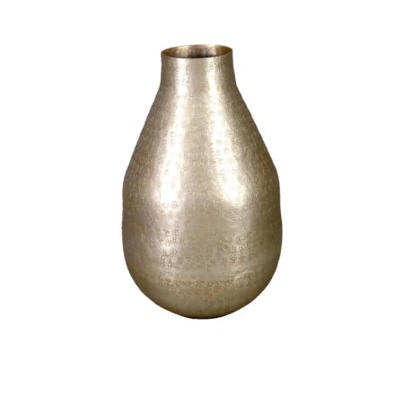 DAHLIA ΒΑΖΟ 21x21x34cm ΑΛΟΥΜΙΝΙΟ ΣΑΜΠΑΝΙ