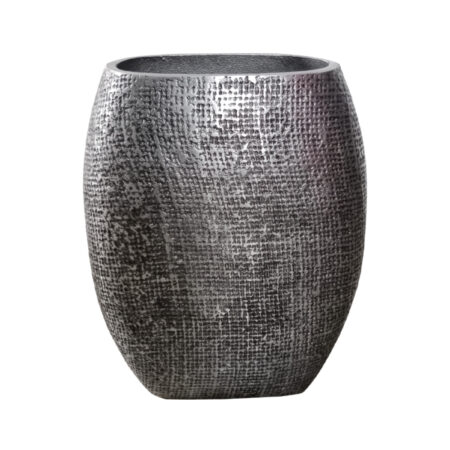 KALSU ΒΑΖΟ 19x10x24cm ΑΛΟΥΜΙΝΙΟ ΑΣΗΜΙ ΑΝΤΙΚΕ