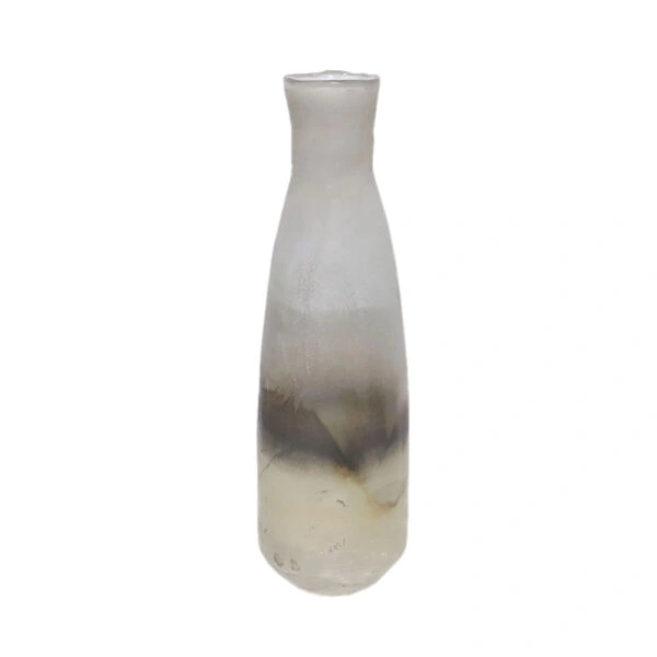 JEG ΒΑΖΟ 18x18x56 ΓΥΑΛΙ ΧΡΥΣΟ ΜΠΡΟΝΖΕ ΑΣΗΜΙ