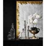 SHIRAN ΜΠΟΥΚΑΛΑ 10x10x26 ΓΥΑΛΙ ΔΙΑΦΑΝΟ SILVER ΑΛΟΥΜΙΝΙΟ