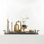 NAZAR ΒΑΖΟ 19x6x32 ΑΛΟΥΜΙΝΙΟ ΧΡΥΣΟ