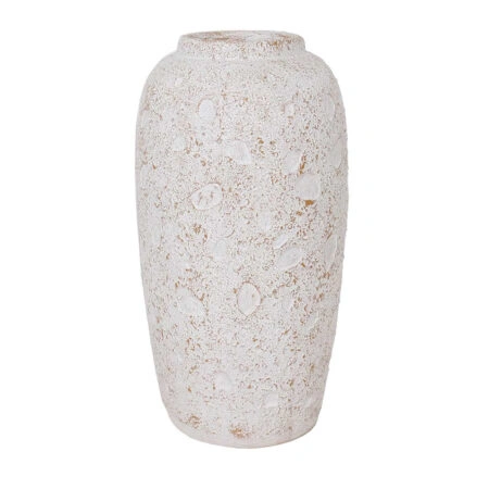 THASSOS ΒΑΖΟ 25x25x50 MgO ΛΕΥΚΟ ΜΠΕΖ