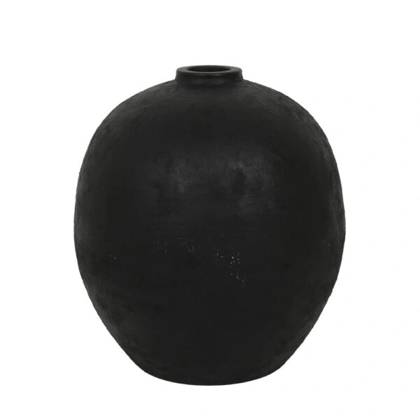 KRAKATOA ΒΑΖΟ 35x35x40 MgO ΜΑΥΡΟ