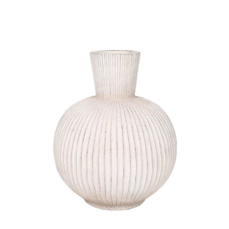 NIREAS ΒΑΖΟ 30x30x38 MgO ΛΕΥΚΟ