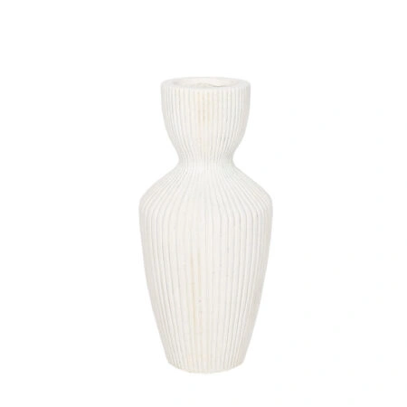 NEFELI ΒΑΖΟ 21x21x43 MgO ΛΕΥΚΟ