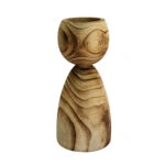 KENGO ΒΑΖΟ 15x15x34 ΞΥΛΟ ΦΥΣΙΚΟ