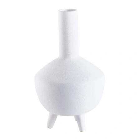 IFIGENIA ΒΑΖΟ 21x21x35 ΚΕΡΑΜΙΚΟ ΛΕΥΚΟ