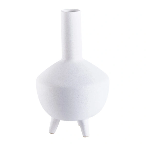 IFIGENIA ΒΑΖΟ 21x21x35 ΚΕΡΑΜΙΚΟ ΛΕΥΚΟ