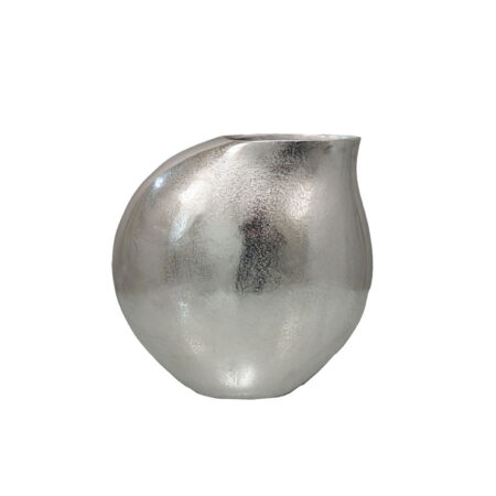 BRONTIE ΒΑΖΟ 40x17x40cm ΑΛΟΥΜΙΝΙΟ ΑΣΗΜΙ