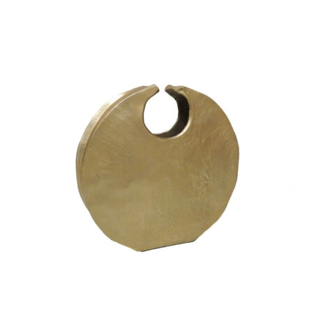 GRANTAS ΒΑΖΟ 36x7x35cm ΑΛΟΥΜΙΝΙΟ ΧΡΥΣΟ