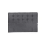 PIANO ΚΡΕΒΑΤΙ ΜΕ ΑΠΟΘΗΚ. ΧΩΡΟ (ΓΙΑ ΣΤΡΩΜΑ 160x200cm) ΓΚΡΙ 07-780 207x160xH115cm