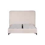 COLOMBO ΚΡΕΒΑΤΙ ΜΕ ΑΠΟΘΗΚ. ΧΩΡΟ (ΓΙΑ ΣΤΡΩΜΑ 160x200cm) OFF WHITE 06-900 ΜΑΥΡΟ 210x170xH120cm