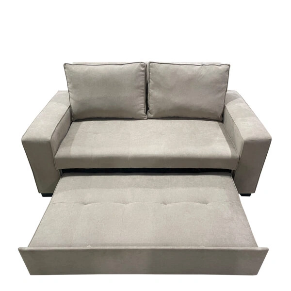 Καναπές Κρεβάτι Διθέσιος  AISHA Καφέ Ύφασμα 176x102x91cm