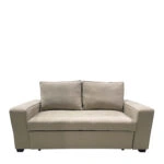 Καναπές Κρεβάτι Διθέσιος  AISHA Καφέ Ύφασμα 176x102x91cm