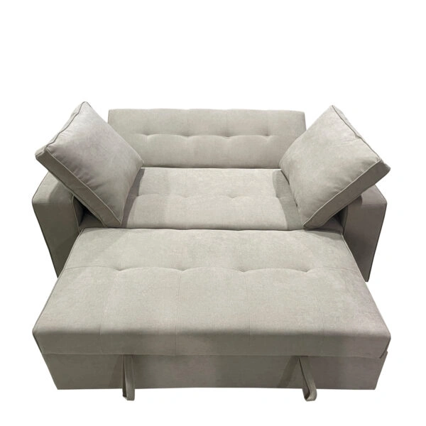 Καναπές Κρεβάτι Διθέσιος  AISHA Καφέ Ύφασμα 176x102x91cm